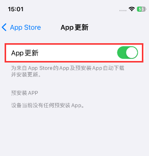 承留镇苹果15维修中心如何让iPhone15APP自动更新